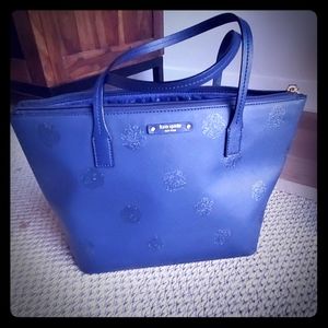 Kate Spade navy blue bag.